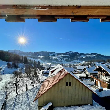 Appartement Alpenliebe-mit Bergblick Oberstaufen